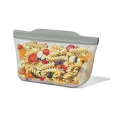 Silicone Reusable Bag  Stand-Up Quart (32 oz) - Fog B1