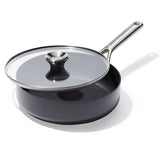 Ceramic Professional Non-Stick 3-Quart Sauté Pan with Lid M0