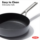 Ceramic Professional Non-Stick 3-Quart Sauté Pan with Lid M0