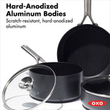 OXO Ceramic Professional Non-Stick 5-Piece Cookware Set K3