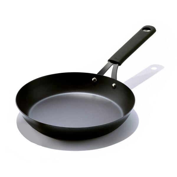 Carbon Steel Obsidian Series 10-Inch Frypan with Silicone Sleeve C9
