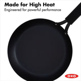 Carbon Steel Obsidian Series 10-Inch Frypan with Silicone Sleeve C9
