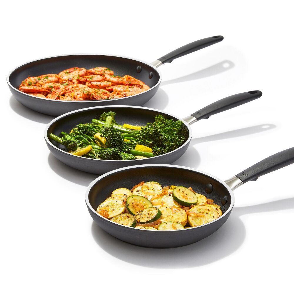 Non-Stick Pro Every Day 3-Piece Frying Pan Set D6