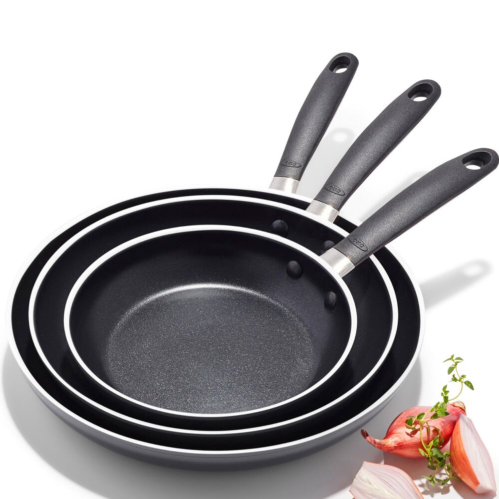 Non-Stick Pro Every Day 3-Piece Frying Pan Set D6