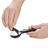 7 Piece Plastic Measuring Spoons - Black Y7