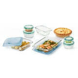 14-Piece Glass Bake, Serve & Store Set J5