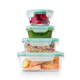 OXO Good Grips 12 Piece Smart Seal Glass Container Set I6