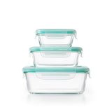 OXO Good Grips 12 Piece Smart Seal Glass Container Set I6