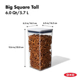 POP Container - Big Square Tall (6.0 Qt.) U3