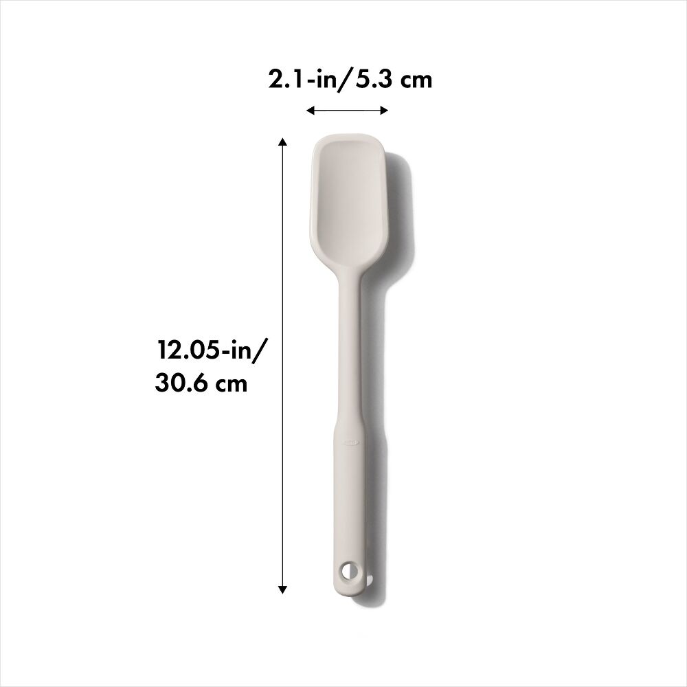 Silicone Spoon Spatula - Oat C8