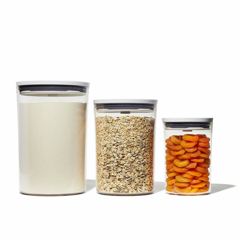 3-Piece POP Round Canister Graduated Set H1