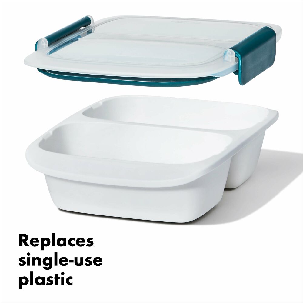 Prep & Go 2-Cup Divided Container W7