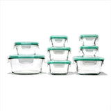 16 Piece Glass Smart Seal Everyday Container Set C9