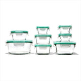 16 Piece Glass Smart Seal Everyday Container Set C9
