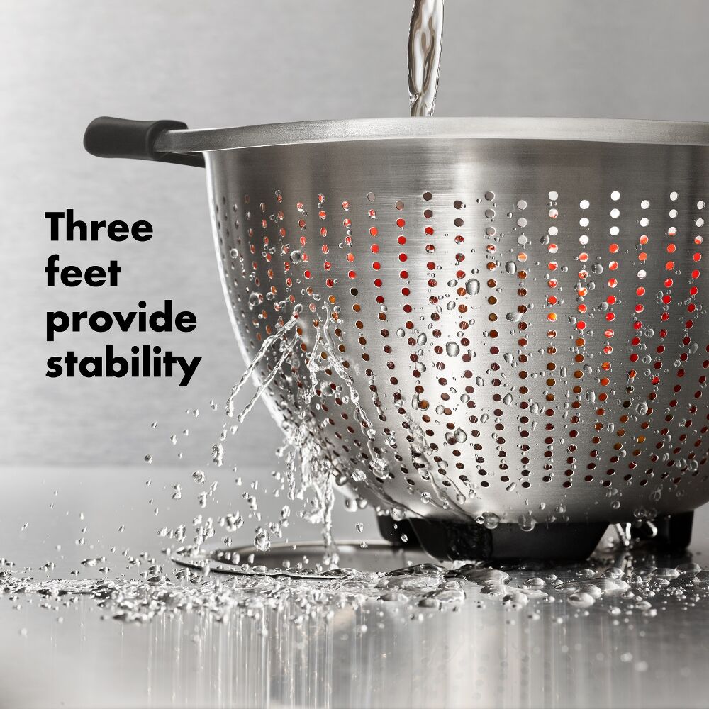Stainless Steel 3 qt./ 2.8L Colander O5