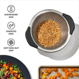 Stainless Steel 3 qt./ 2.8L Colander O5