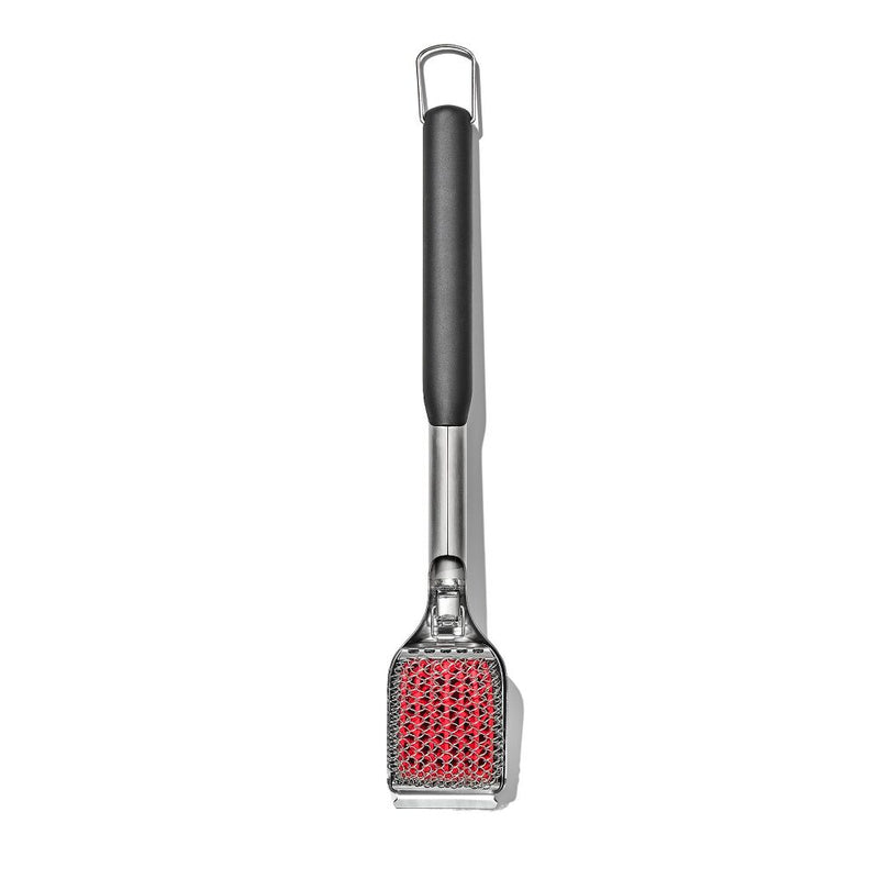 Coiled Grill Brush With Replaceable Head C6