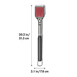 Coiled Grill Brush With Replaceable Head C6