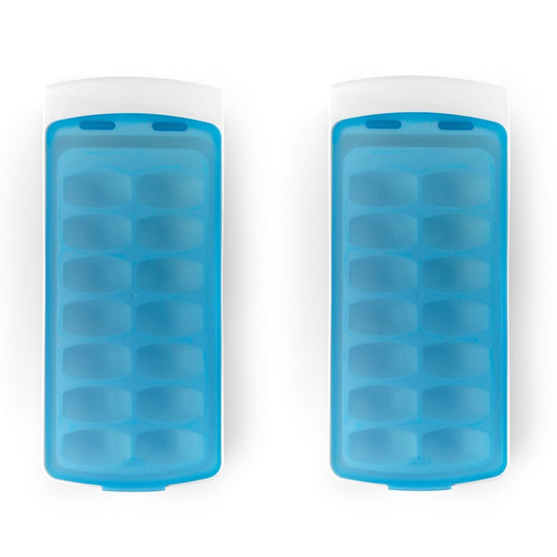 No-Spill Ice Cube Tray - 2 Pack K4