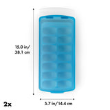 No-Spill Ice Cube Tray - 2 Pack K4