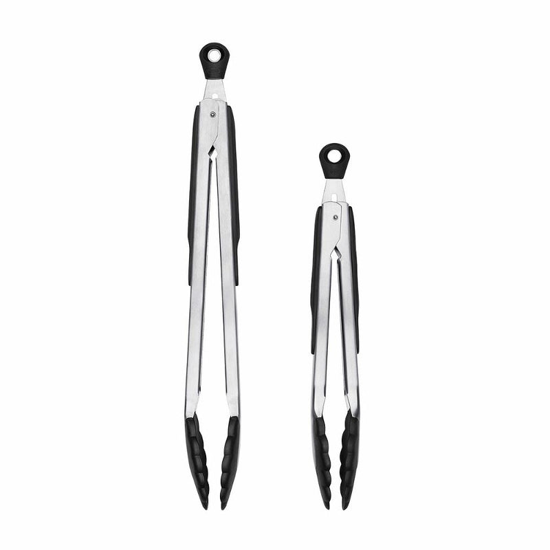 2-Piece Tongs with Nylon Heads Set B9