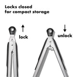 2-Piece Tongs with Nylon Heads Set B9