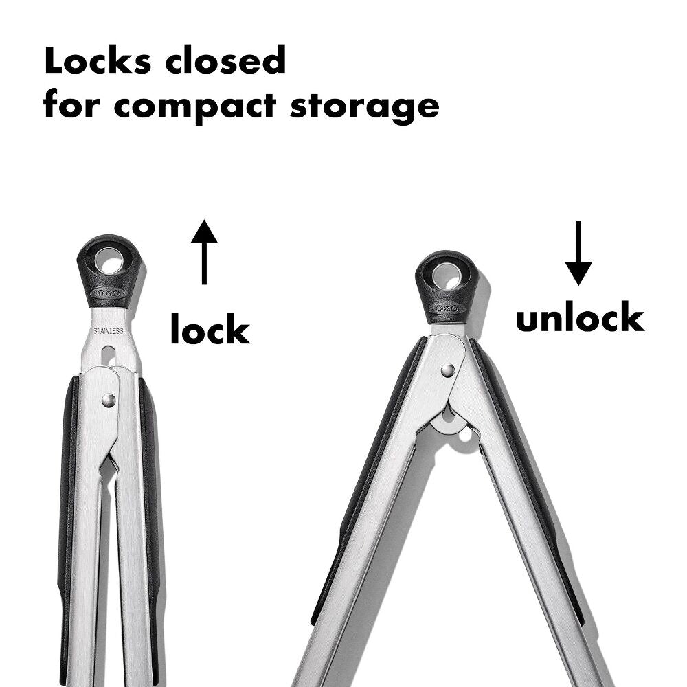 2-Piece Tongs with Nylon Heads Set B9