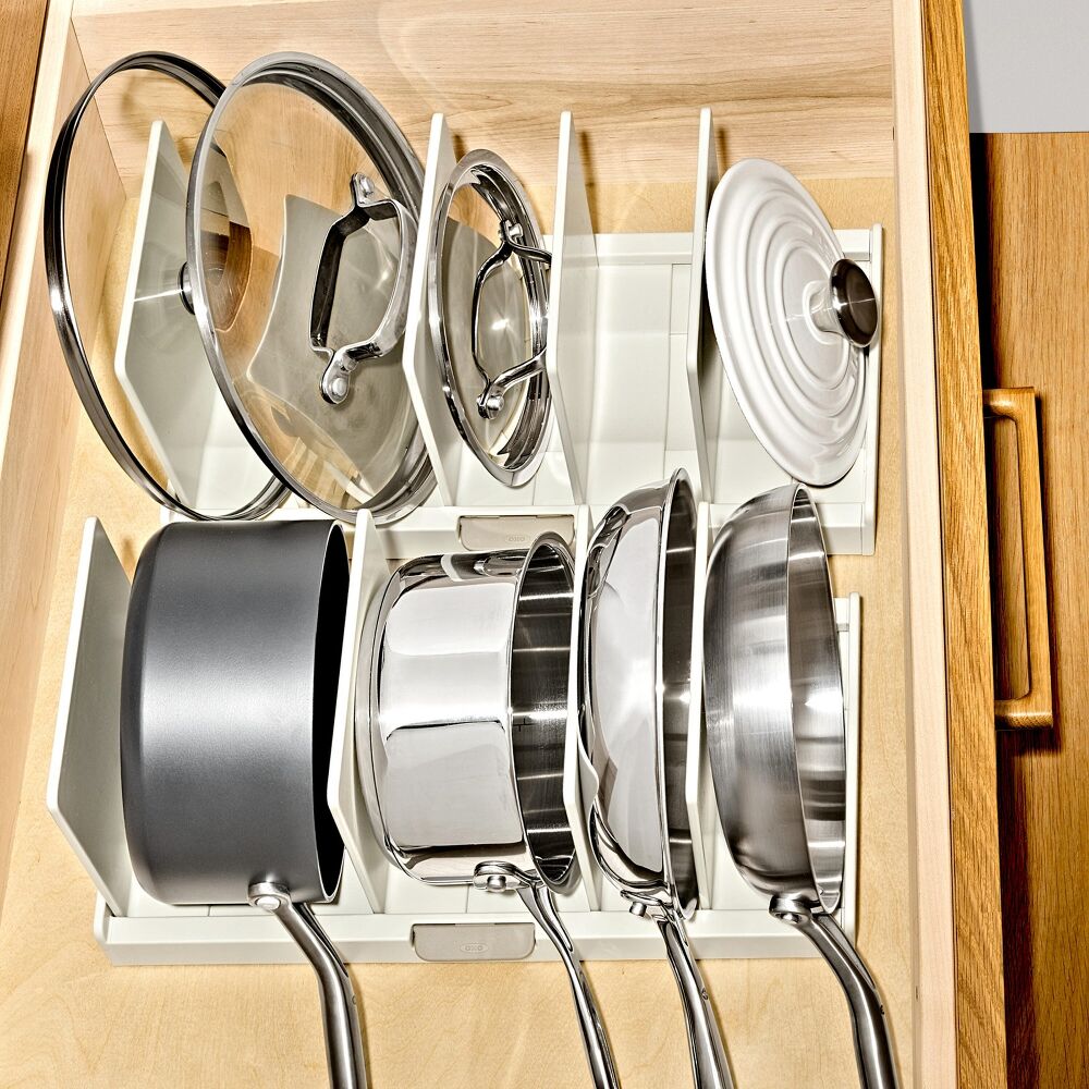Adjustable Cookware Organizer X8