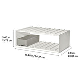 Water Bottle Organizer with Accessory Bin J9
