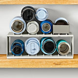 Water Bottle Organizer with Accessory Bin J9