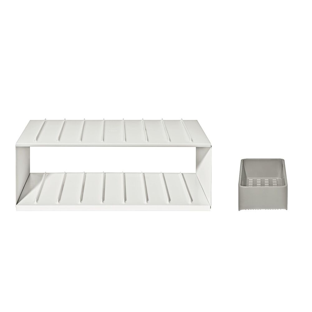 Water Bottle Organizer with Accessory Bin J9