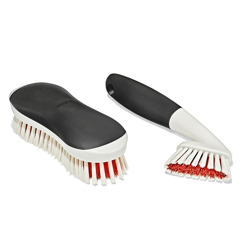 Grout Brush & Heavy Duty Scrub Brush Combo Set M7