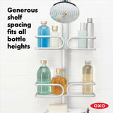 Aluminum 3-Tier Shower Caddy J0