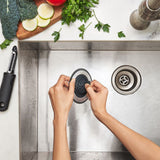 OXO Good Grips 2-In-1 Sink Strainer & Stopper Tray Pack E1