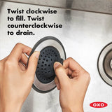 2-in-1 Silicone Sink Strainer with Stopper T1