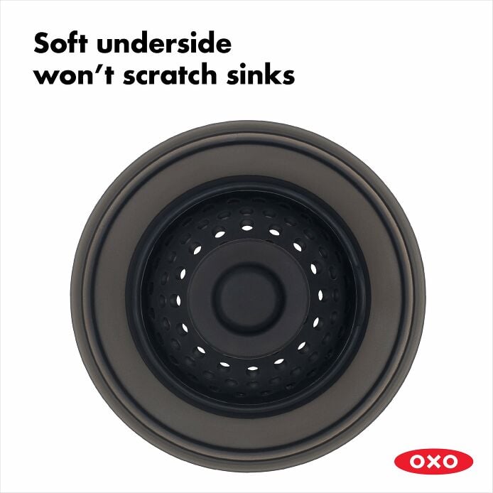 2-in-1 Silicone Sink Strainer with Stopper D0