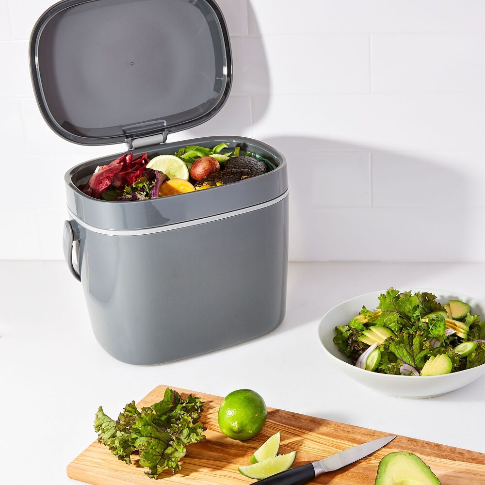 Easy-Clean Compost Bin - 1.75 Gal V9