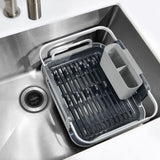 Over-the-sink Aluminum Dish Rack I2