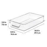 Refrigerator Storage Bin 8 In X 14 In V1
