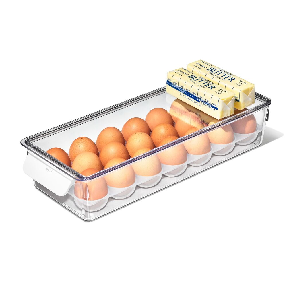 Refrigerator Egg Bin With Removable Tray F5