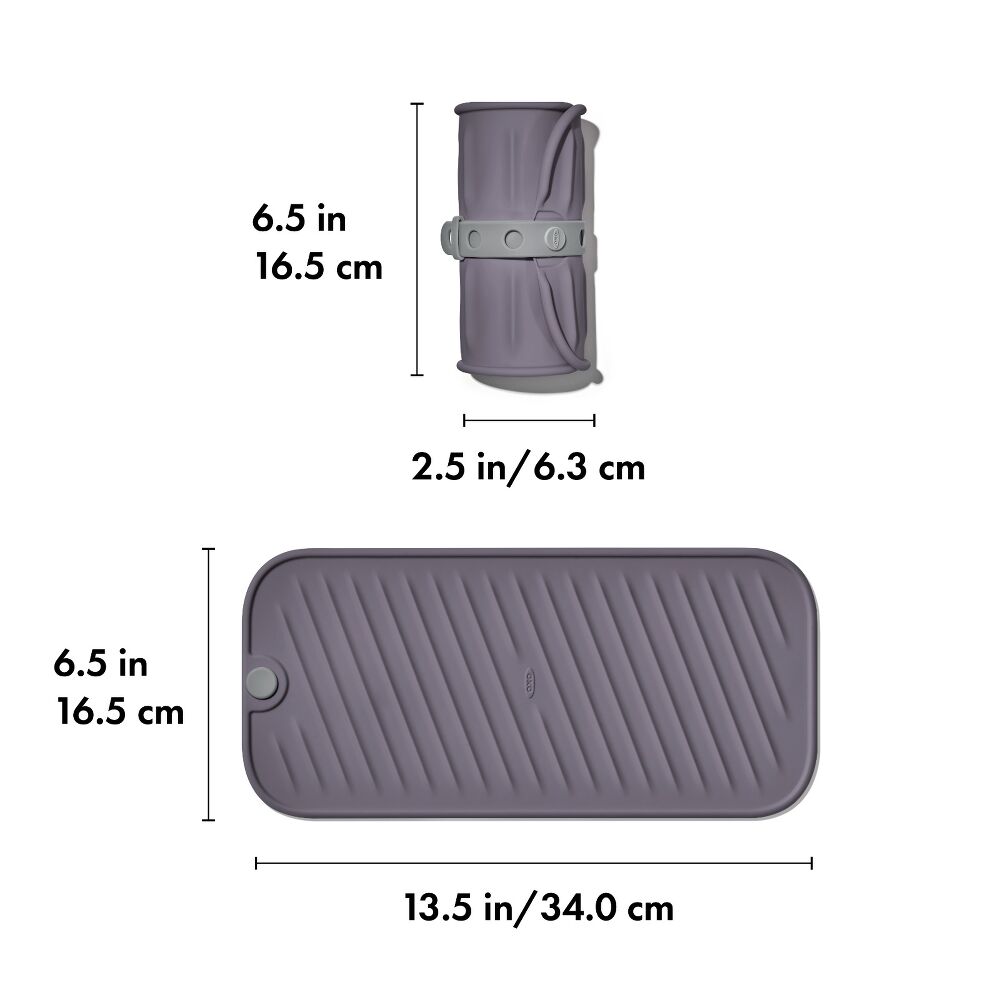 Hot Styling Tool Mat - Gray C5