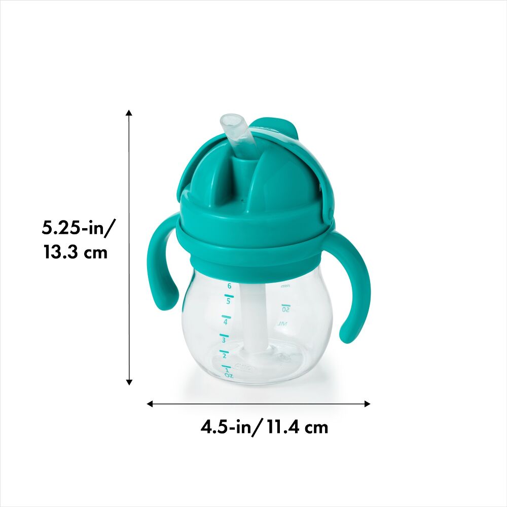 Transitions 6 Oz Straw Cup With Removable Handles U8