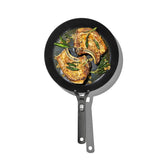 Outdoor 12-inch Carbon Steel Pan with Removable Handle J1
