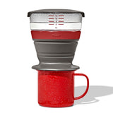 Outdoor Collapsible Pour-Over With Storage Case C2