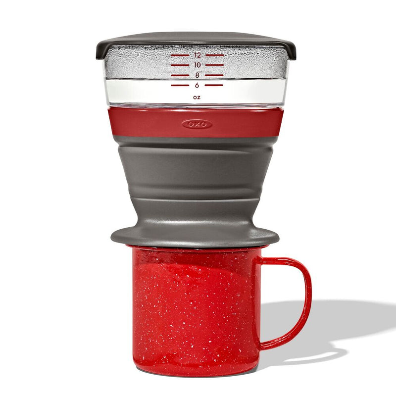 Outdoor Collapsible Pour-Over With Storage Case C2
