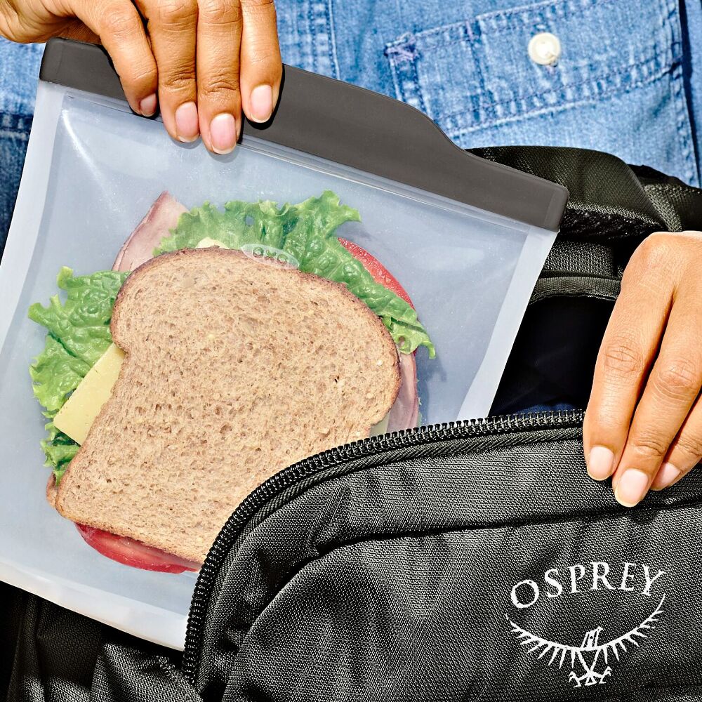 Outdoor Silicone Reusable Sandwich Bag (28 oz) E4