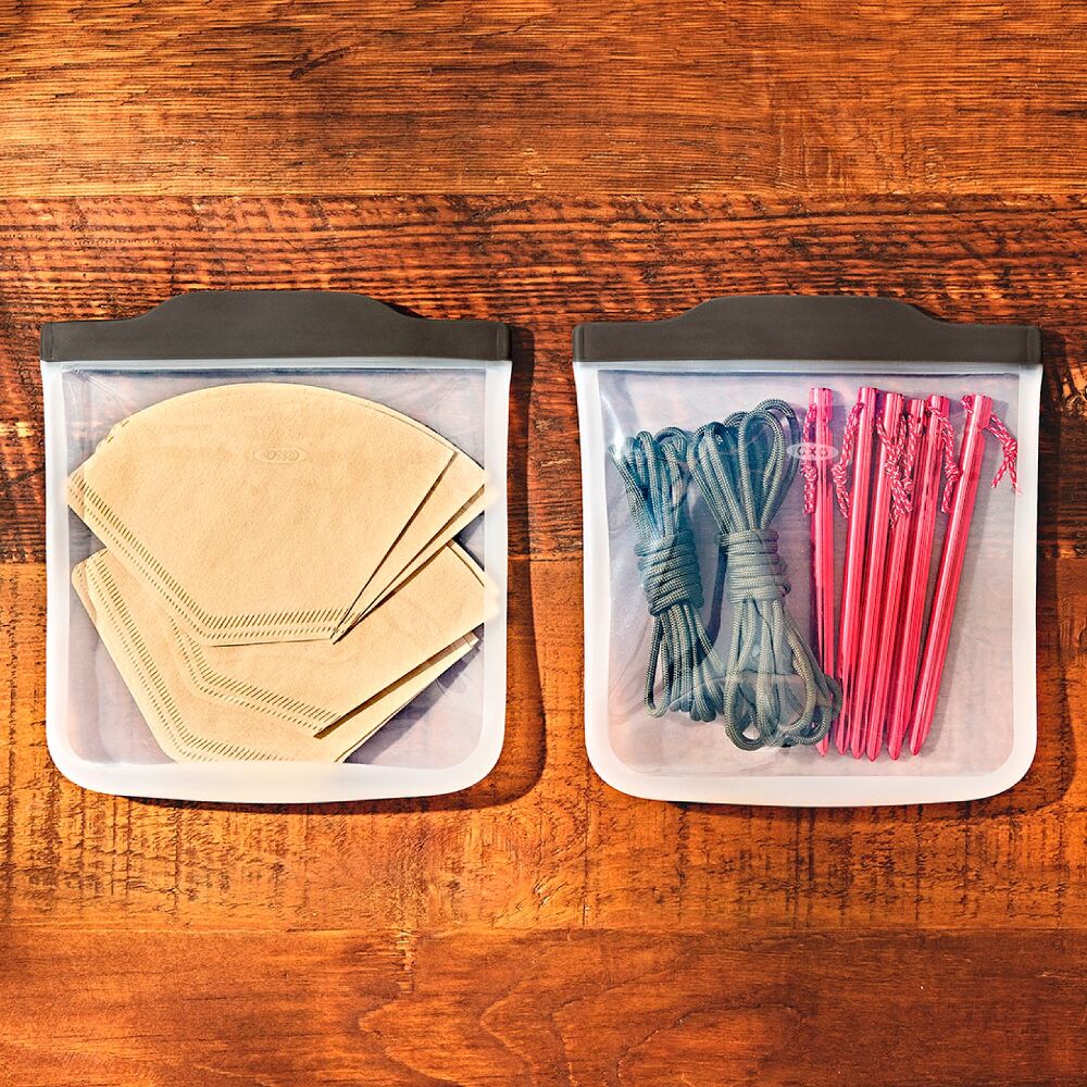 Outdoor Silicone Reusable Sandwich Bag (28 oz) E4