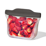 Outdoor Silicone Reusable Stand Up Snack Bag (12 oz) B9