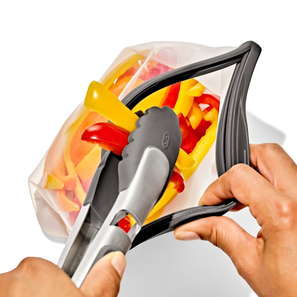 Outdoor Silicone Reusable Stand Up Bag Quart (32 oz) Y9