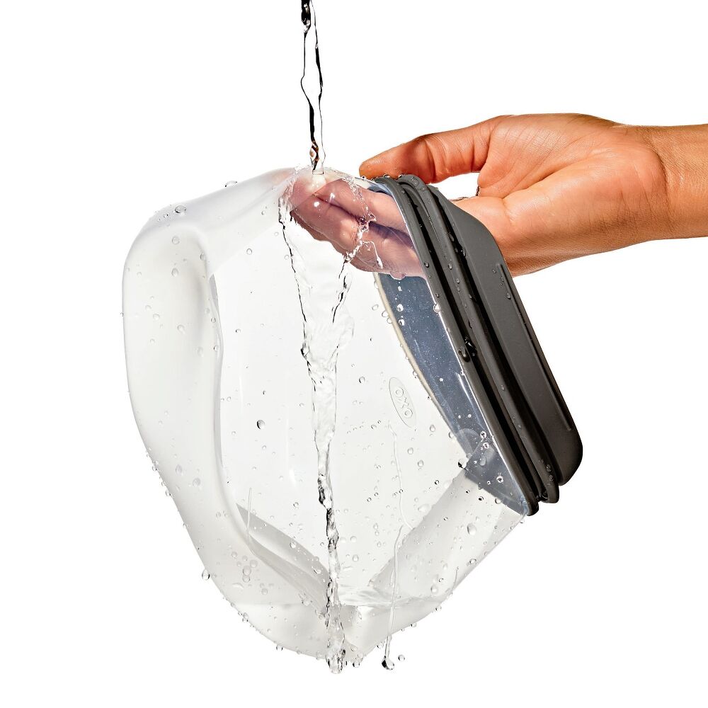 Outdoor Silicone Reusable Stand Up Snack Bag (12 oz) B9